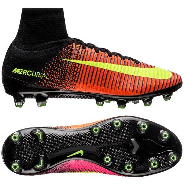 Nike Mercurial Superfly V AG-PRO Total Crimson/Volt/Black