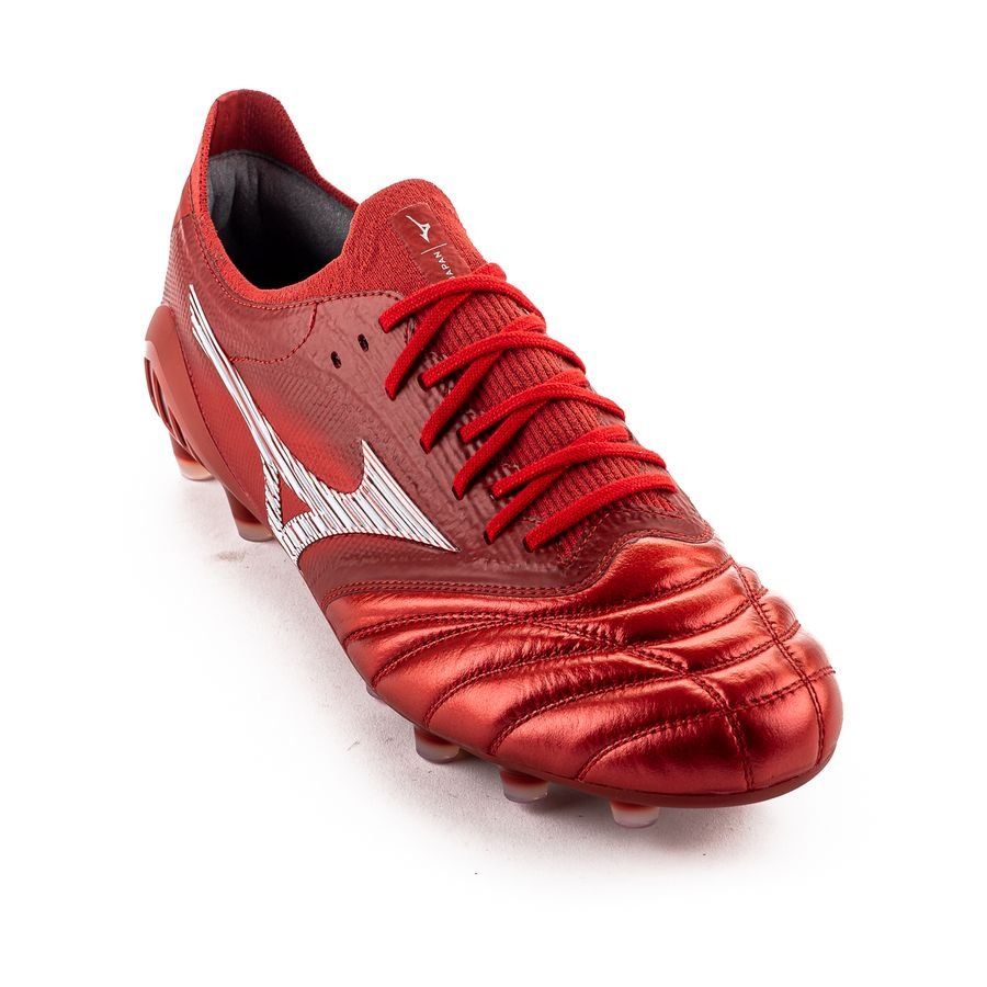 Mizuno Morelia Neo III Made in Japan FG Passion Red - High Risk
