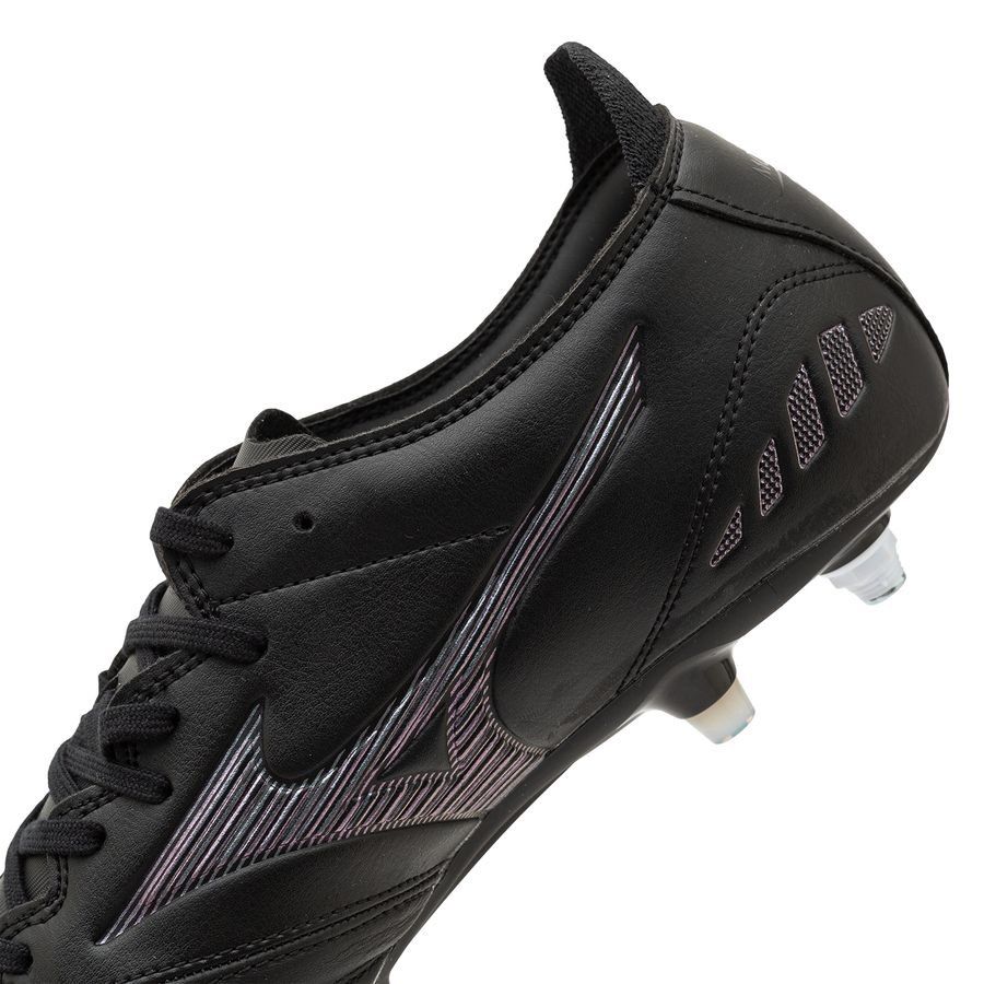Mizuno Morelia Neo III Pro SG Dark Iridium - Black/Iridescent/Black