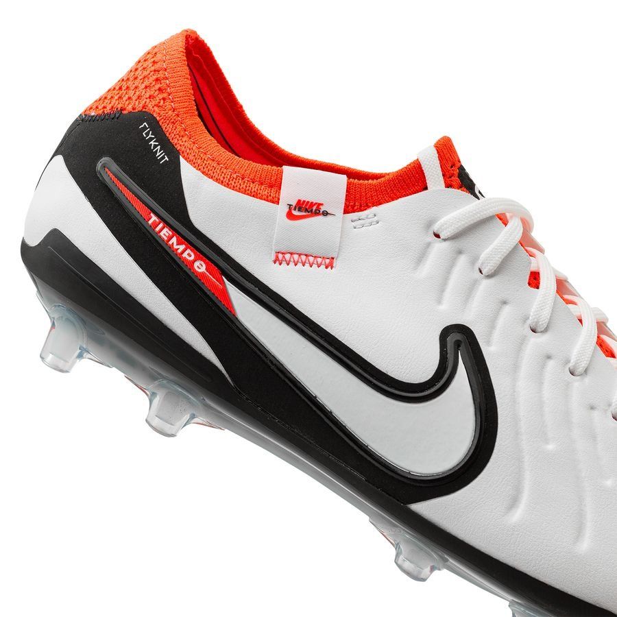 Nike Tiempo Legend 10 Elite AG-PRO Ready - White/Black/Bright Crimson