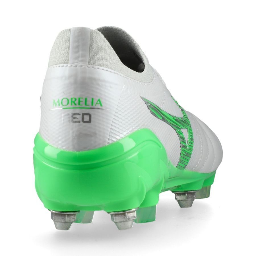 Mizuno Morelia Neo IV Beta Made in Japan SG Frontier - White/Neon