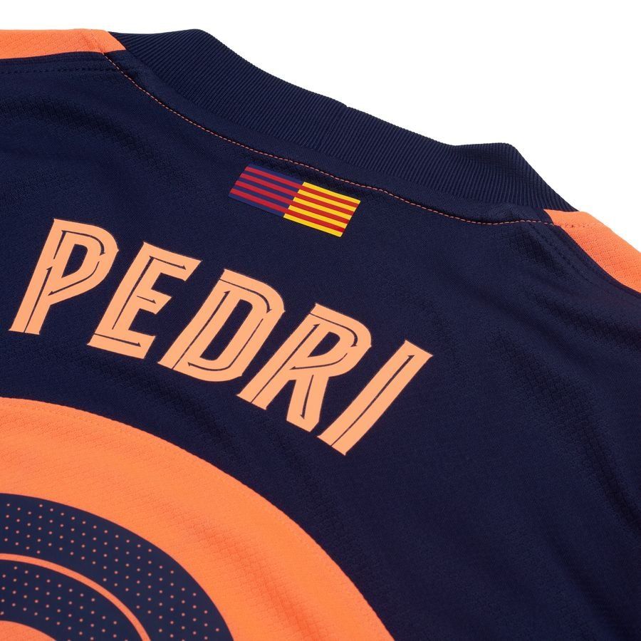 Barcelona 3rd Shirt 2025/26 PEDRI 8 + Champions League Sleeve Patch