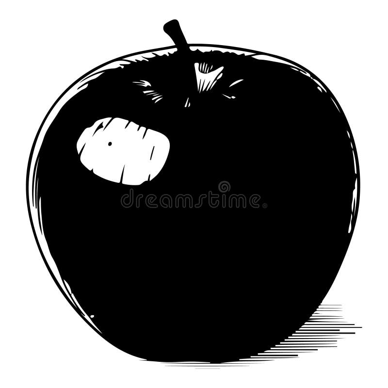 Black Apple Stock Illustrations – 77,999 Black Apple Stock