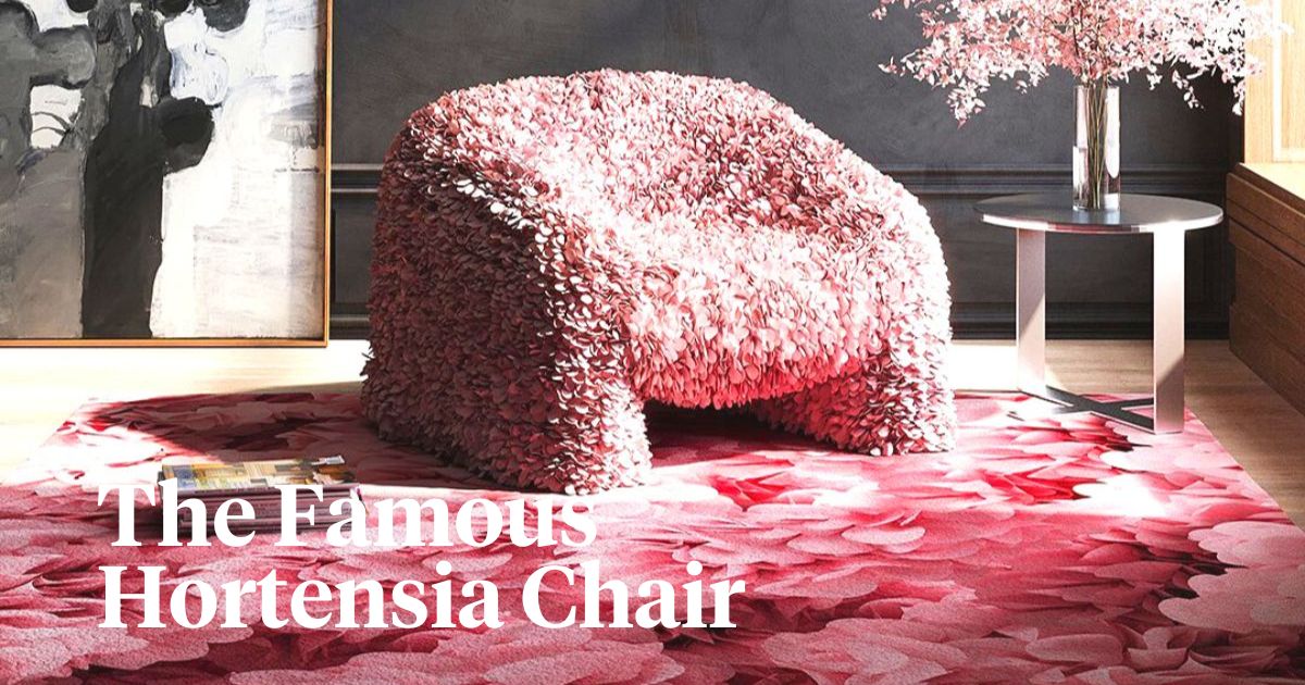Discover the Popular and Prominent Hortensia Chair by Andres Reisinger