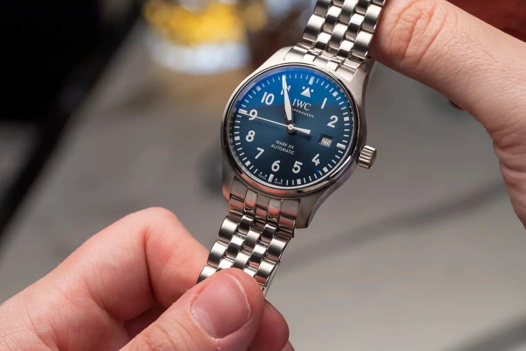 HANDS-ON: The new IWC Mark XX and its NEW BRACELET!