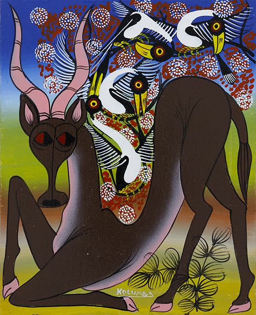 アフリカレイヨウ/鳥 - ティンガティンガオンラインショップ