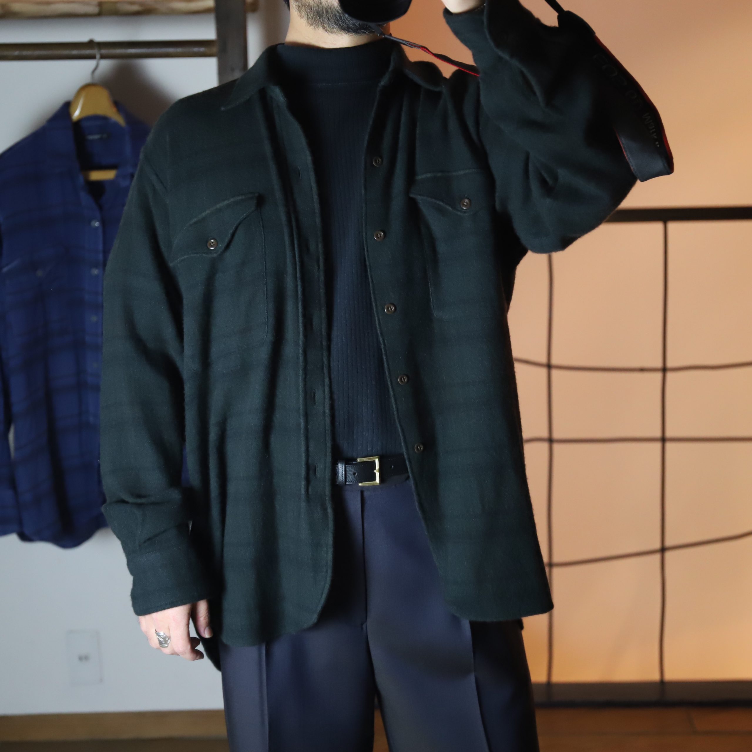 MAATEE&SONS / CASHEMERE NEL SHIRTS | TIBETAN MARKET