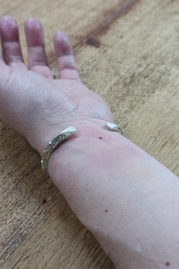 TIGHT / Kevin Ramone / ケビンラモン Triangle Stamp Work Bangle