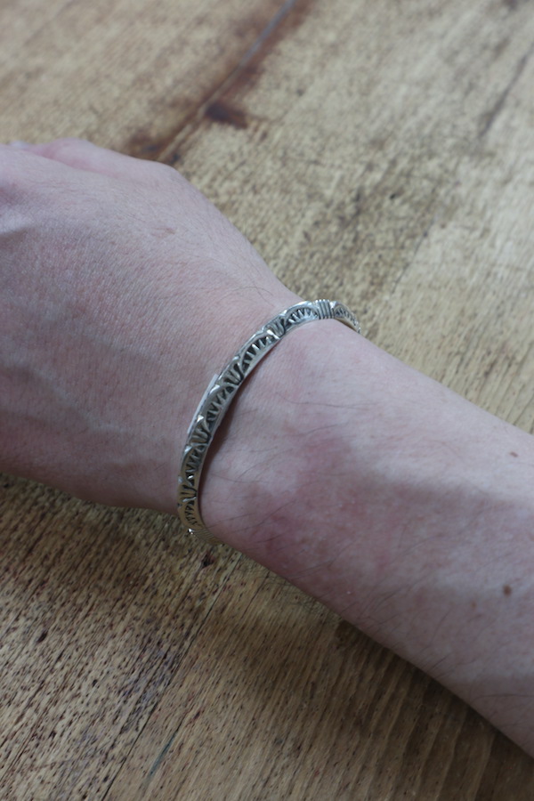 TIGHT / Kevin Ramone / ケビンラモン Triangle Stamp Work Bangle