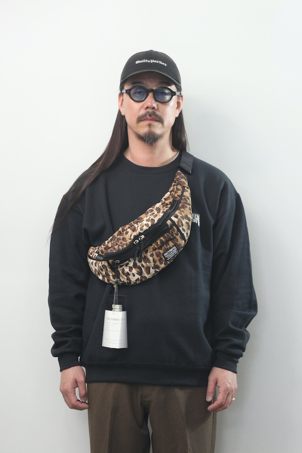 TIGHT / SPEAK EASY / LEOPARD WAIST POUCH ( TYPE-2 )（BEIGE）