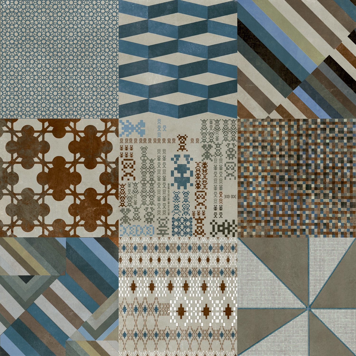 AZL-GRI-COM | Azulej | Hi-Ceramics | tiles by HiRATA TILE | 新築
