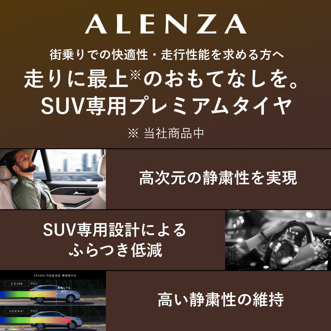 ALENZA LX100 265/60R20 112H｜ブリヂストン タイヤオンラインストア