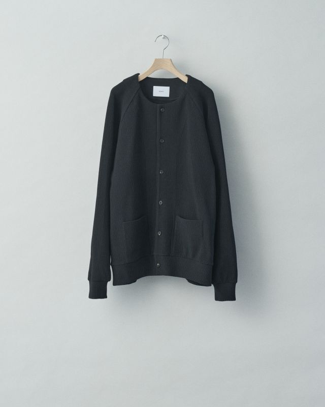 stein GRADATION PLEATS CARDIGAN・DARK NAVY - tity