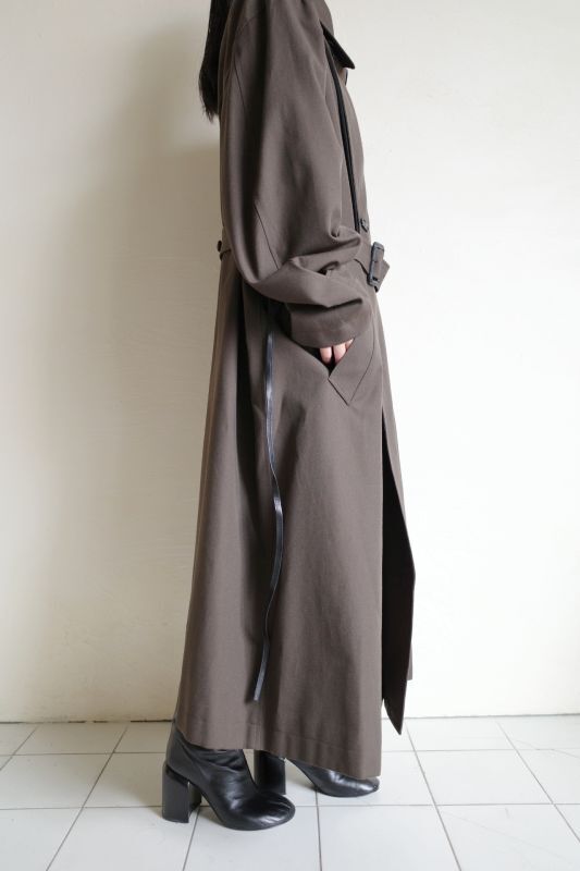 stein DOUBLE LAPELED DOUBLE BREASTED COAT - tity