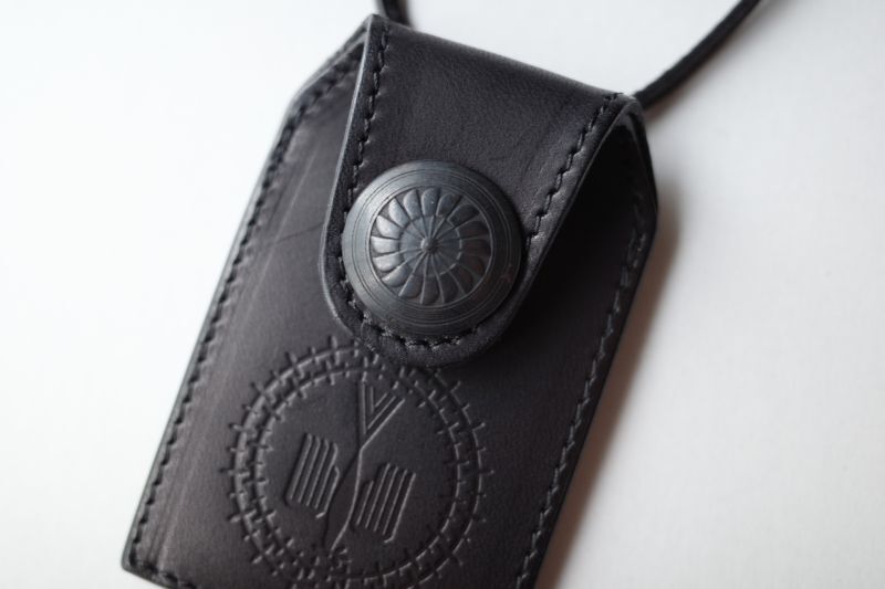 black means お守りケースネックレス・ブラック×ブラック - tity