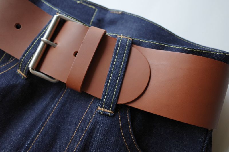 KOOKY ZOO クーキーズー JUVENILE LEATHER BELT ・BROWN - tity