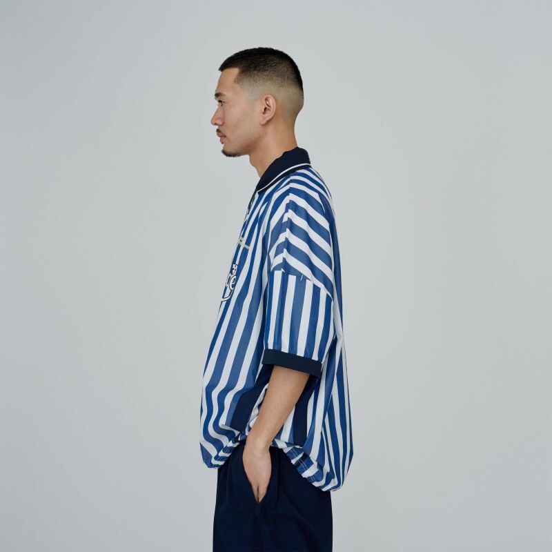 UNTRACE STRIPE FOOTBALL GAME SHIRT S/S - tity