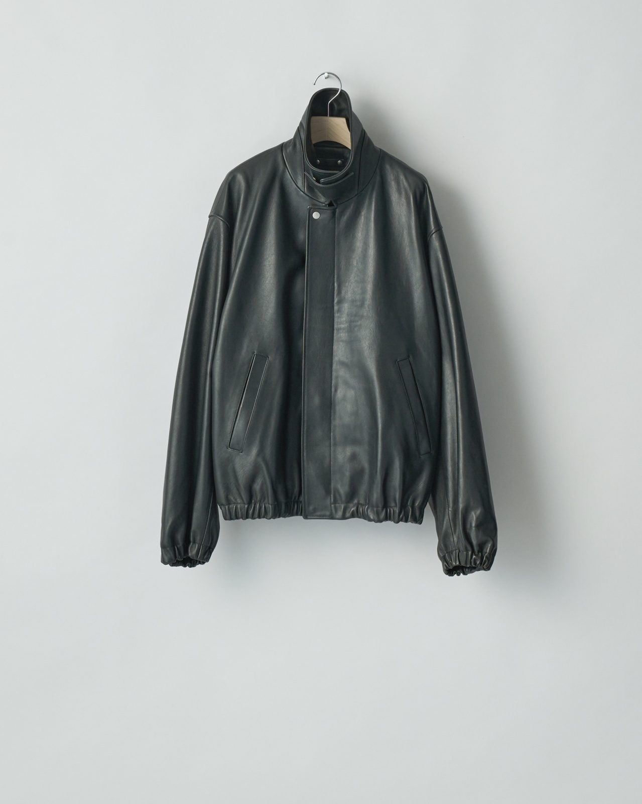 ssstein LEATHER ZIP SHORT JACKET・BLACK - tity