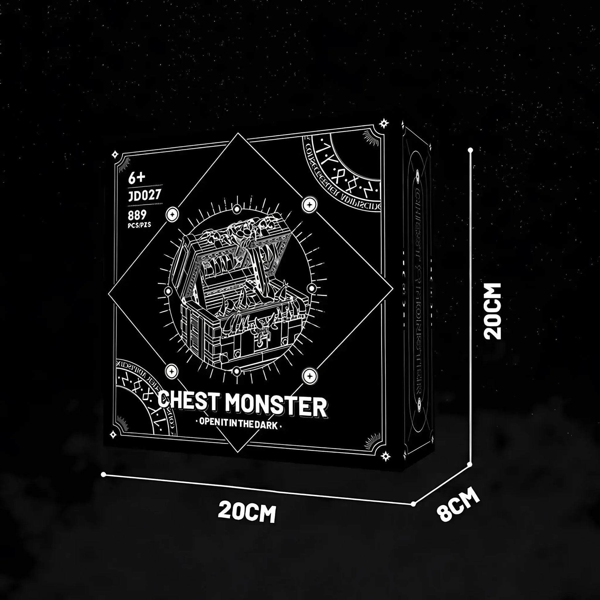 Tongshengju Keep My Specialty Chest Monster (560PCS) Building