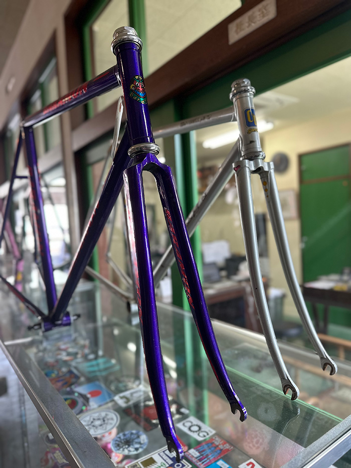 一生の相棒！世界に一台。ノーペダリングでも走る！？ NJS競輪フレーム