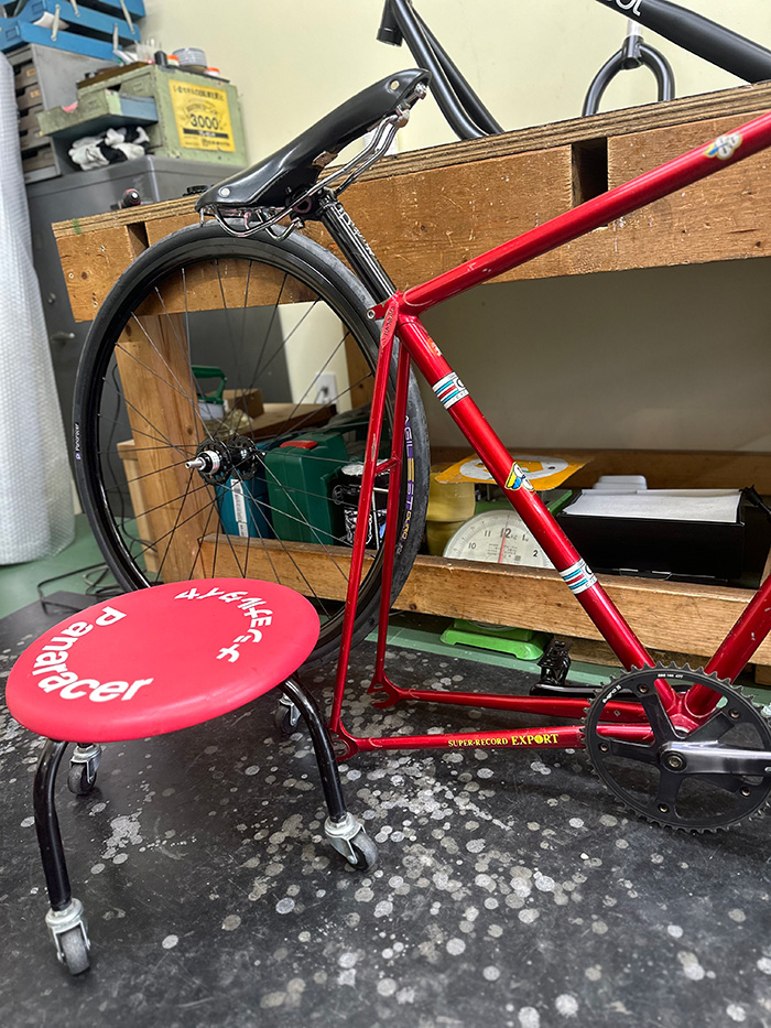 一生の相棒！世界に一台。ノーペダリングでも走る！？ NJS競輪フレーム