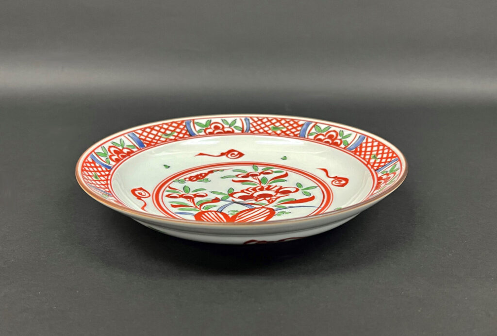 呉須赤絵 段付和皿 | 協立陶器株式会社