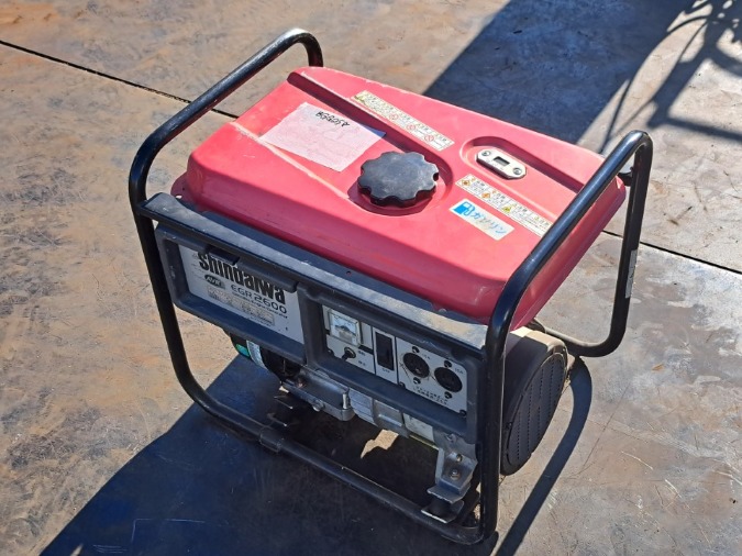 Japanese Used Generators ShinDaiwa EGR2600-A TOKU WORLD BGG058