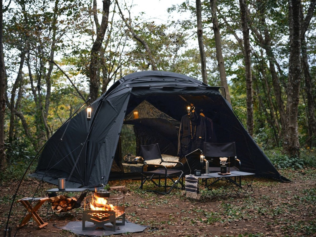 テンビ シェルター 黒・ブラック（3〜4人用テント / シェルター