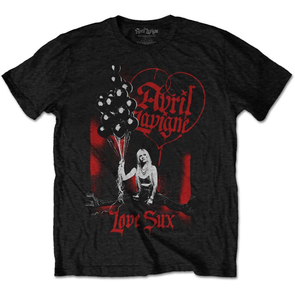 AVRIL LAVIGNE 】ロックTシャツ メンズ バンドTシャツ メンズ AVRIL