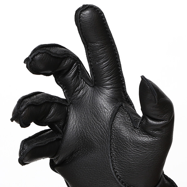 東京ヒマワリ / KURODA(クロダ) ディアスキン(鹿革) カシミヤ100％裏地