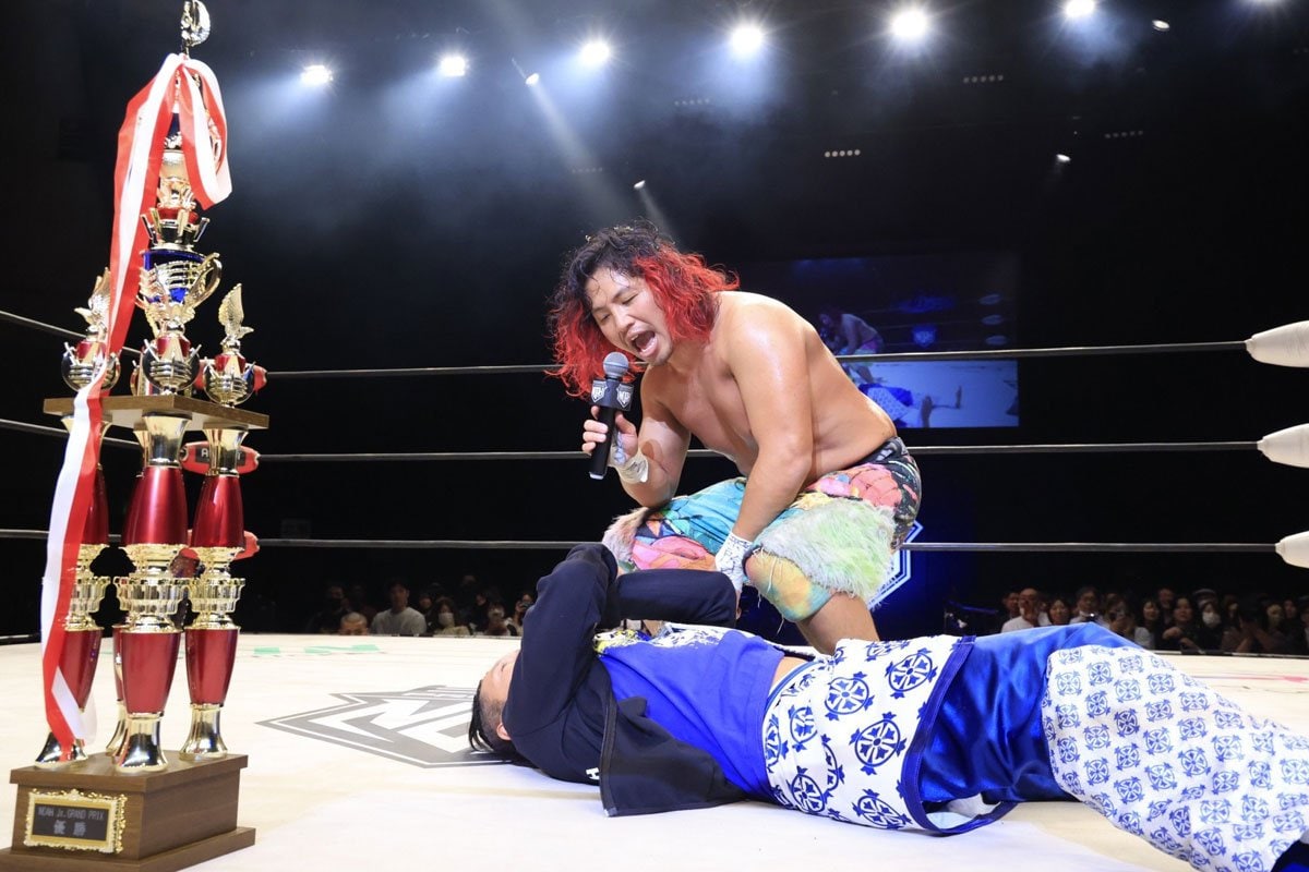 ノア】高橋ヒロムがジュニアGP制覇！ 1・1次期挑戦者にAMAKUSA指名