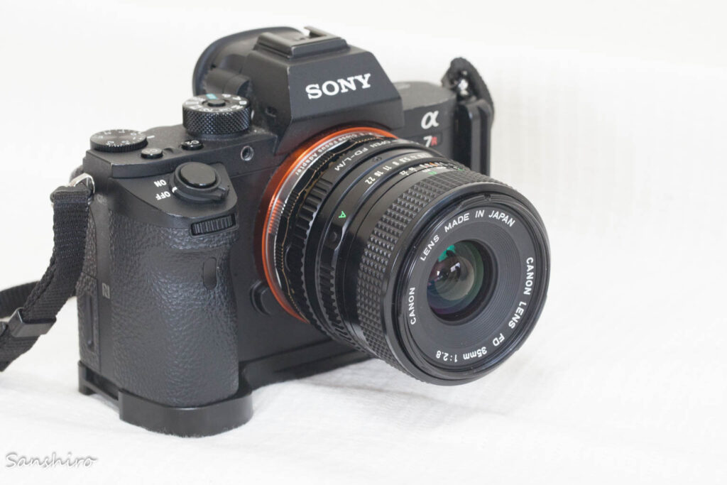 Canon New FD 35mm F2.8 － キヤノン New FD 35mm F2.8
