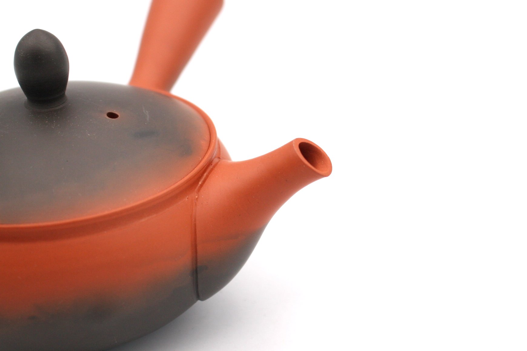 岩瀬弘二 朱窯変小平丸急須（kouji08） - 常滑焼急須館オンライン