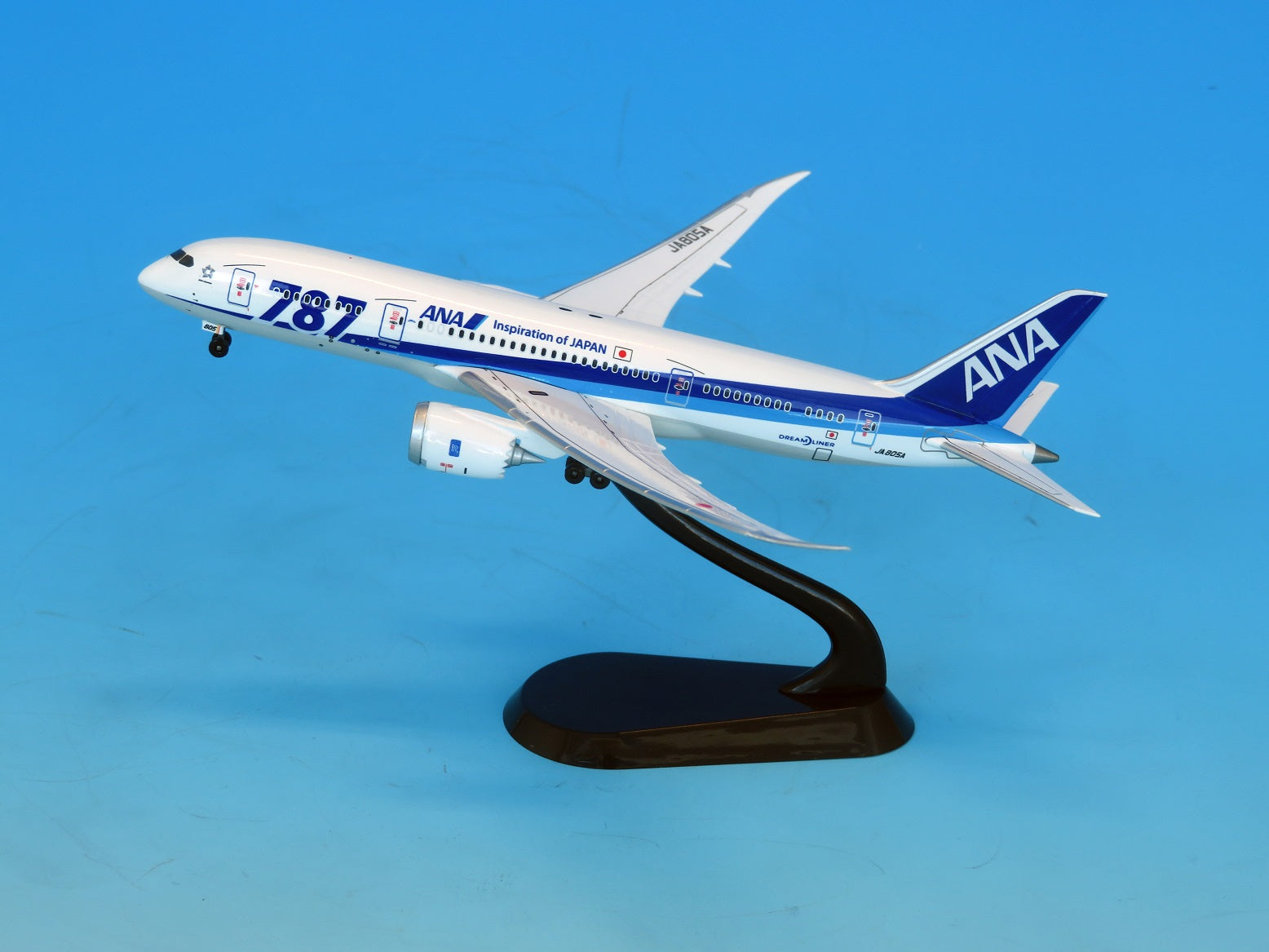 全日空商事 全日空商事 B747-400D ANAマリンジャンボ 1/1000 羽田RWY22