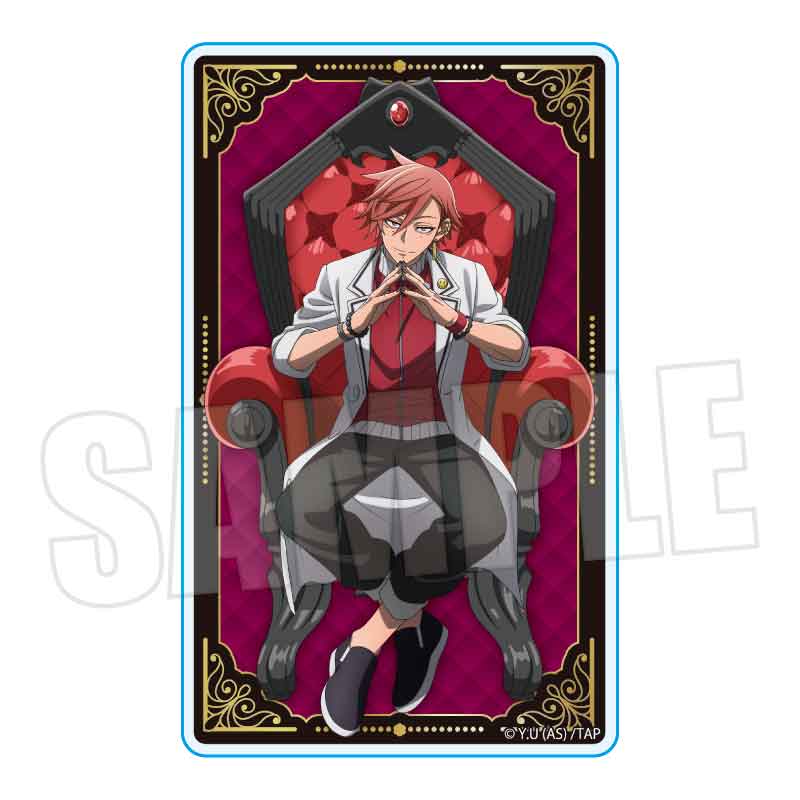 アクリルカード 桃源暗鬼/皇后崎 迅(玉座)｜TVアニメ『桃源暗鬼』公式