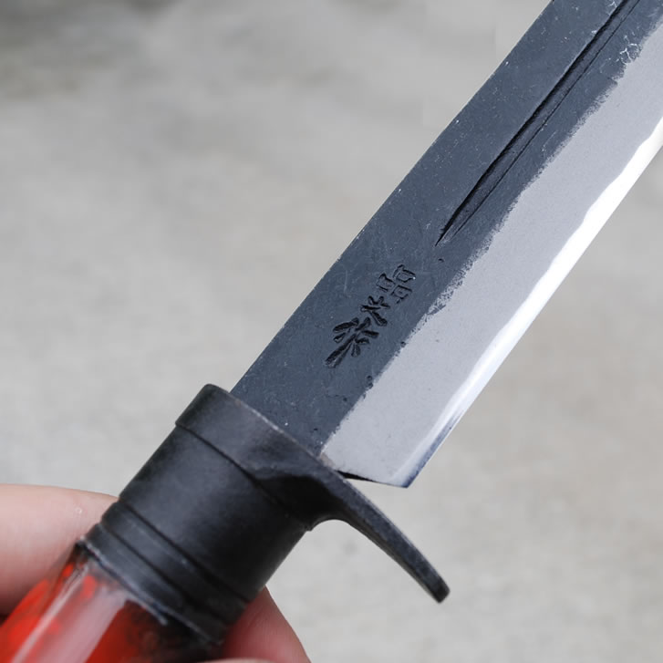 晶之作 黒艶漆紅斑剣鉈/通販 販売