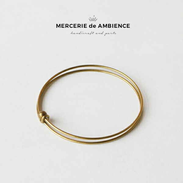 楽天市場】真鍮ワイヤーブレスレット 1個メール便対応 バングル