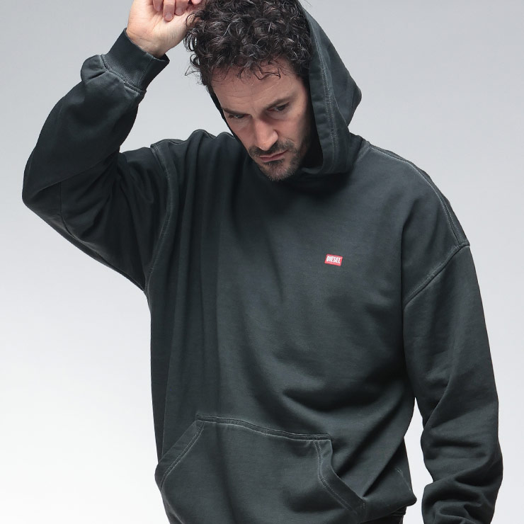 楽天市場】ディーゼル パーカー トップス DIESEL メンズ フーディ