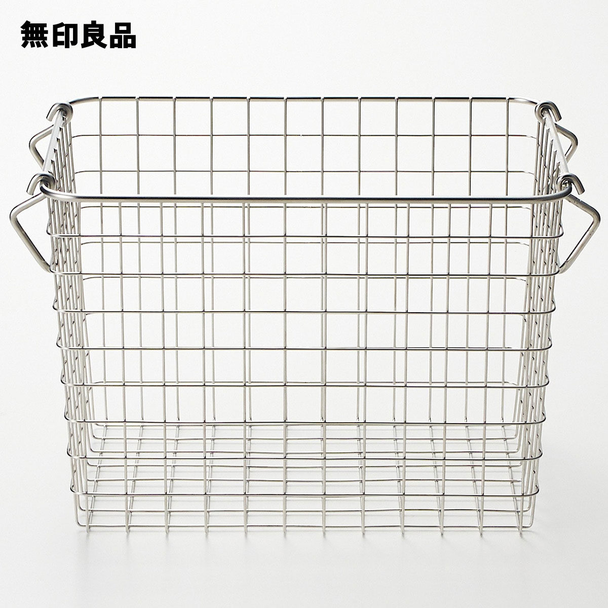 楽天市場】ステンレスワイヤーバスケット1 約幅26×奥行18×高さ