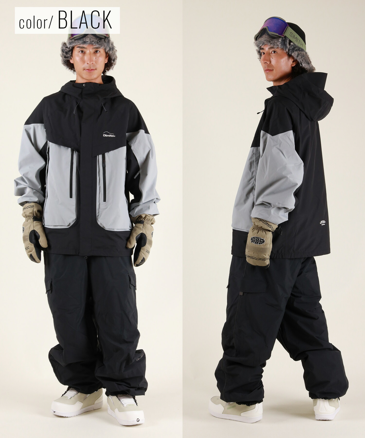 楽天市場】DIMITO ディミト スノーボード ウェア ジャケット ユニ