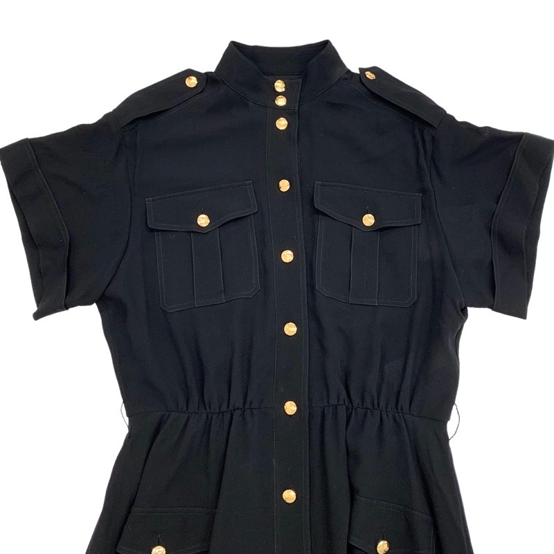 楽天市場】未使用 セリーヌ CELINE ワンピース サファリドレス シルク