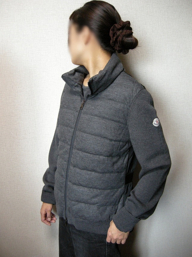 楽天市場】【MONCLER/モンクレール/フリルxニットxウールダウン