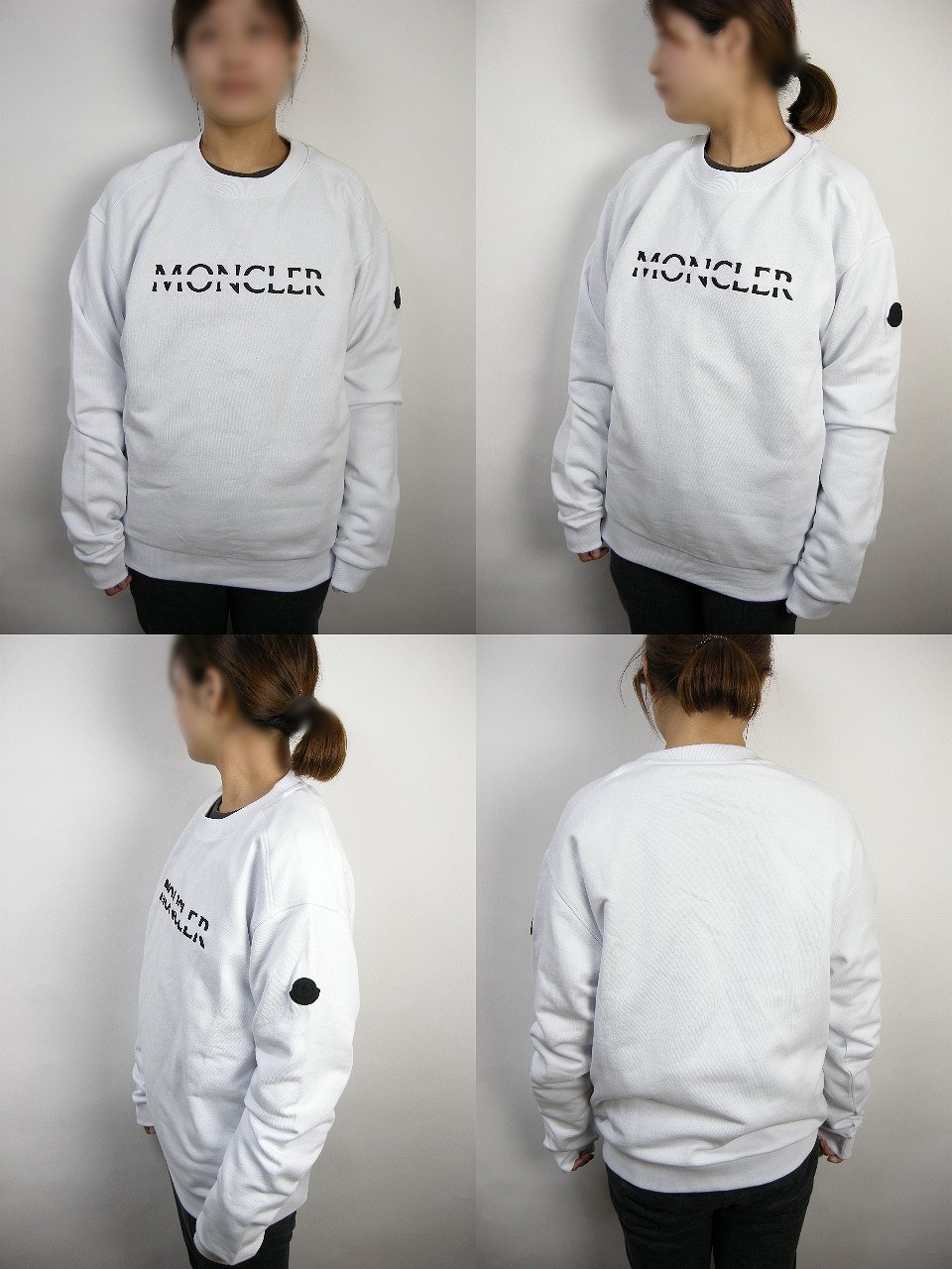 楽天市場】【MONCLER/モンクレール/SWEAT SHIRT/刺繍ロゴ スウェット