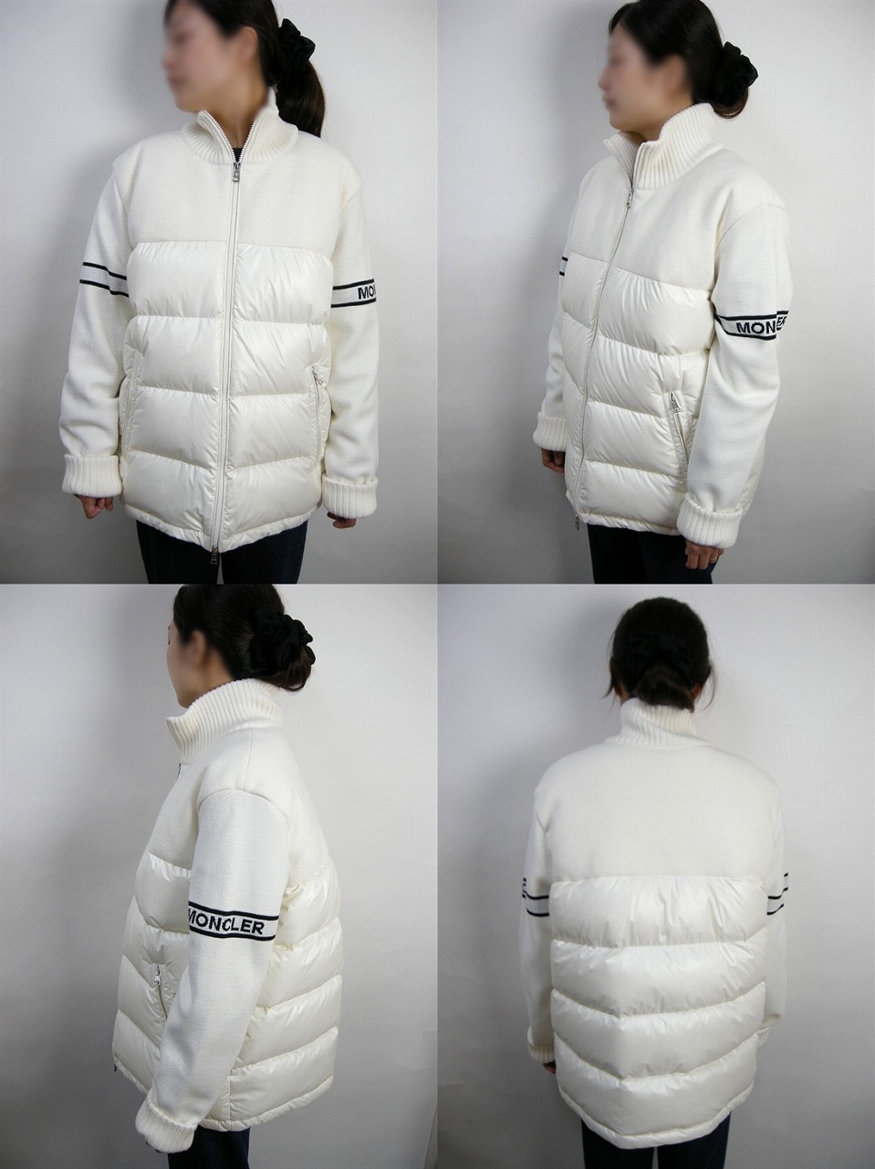 楽天市場】【MONCLER/モンクレール/CARDIGAN TRICOT/ニット切替ダウン