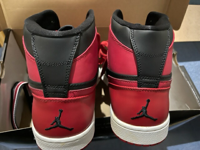 楽天市場】【2009 NIKE AIR JORDAN 1 Retro High Strap black/varsity