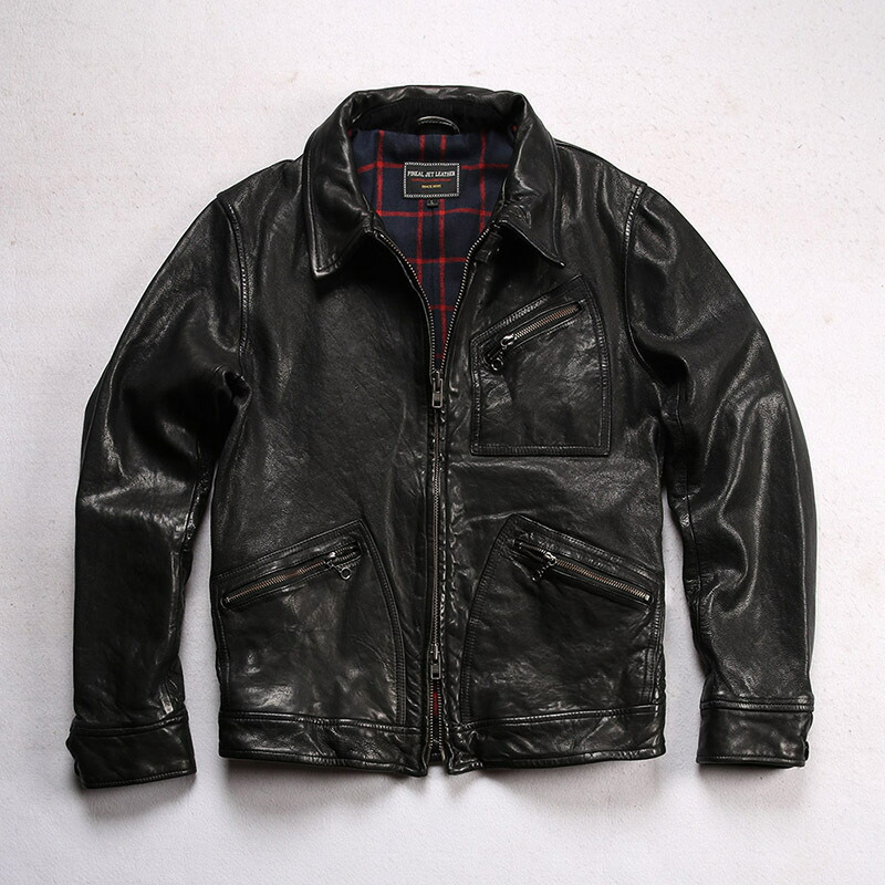 楽天市場】秋冬 上品 アメカジ復刻 ジャケット メンズ バイク