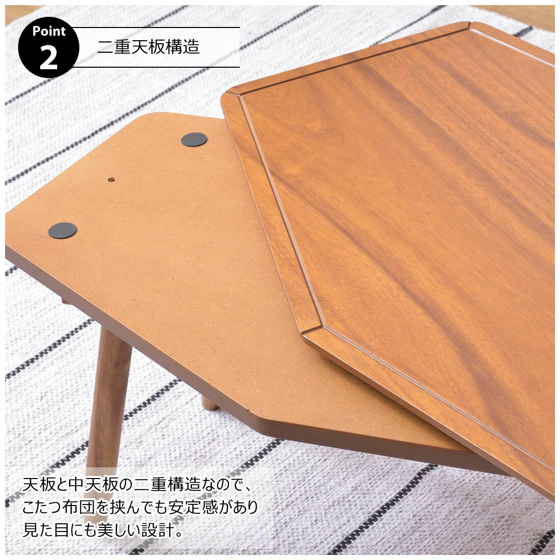 楽天市場】万能こたつ こたつ 本体 布団別売り 木製 ミニ コンパクト