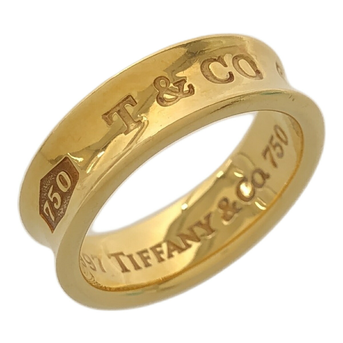 楽天市場】質屋 ティファニー TIFFANY & Co. 1837 ナローリング 11.5号
