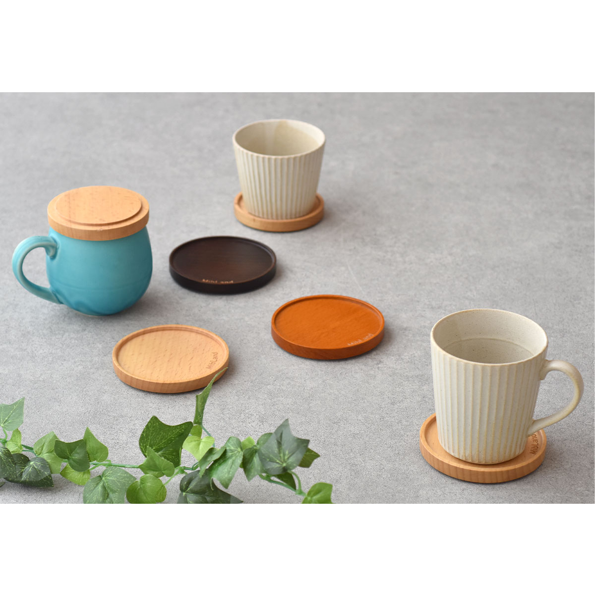 楽天市場】【300円OFFクーポン】コースター 中 マグふた ふた フタ