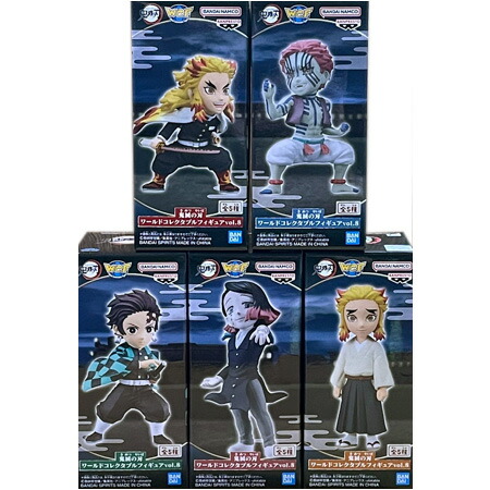 楽天市場】送料無料 鬼滅の刃 ワールドコレクタブルフィギュア vol.8